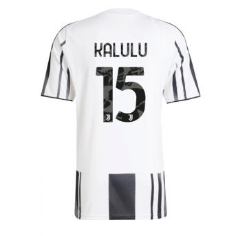 Billige Fotballdrakt Juventus Pierre Kalulu #15 Replika Hjemmedrakt 2025-26 Kortermet